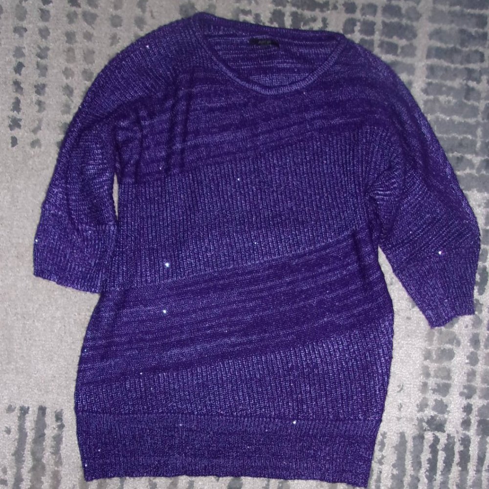 APT 9 Purple Sweater